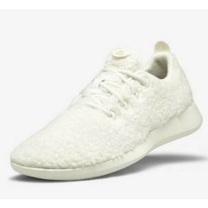 Allbirds Women’s Wool Runner Fluffs US 9‎ Natural White Wool Sneakers Shoes